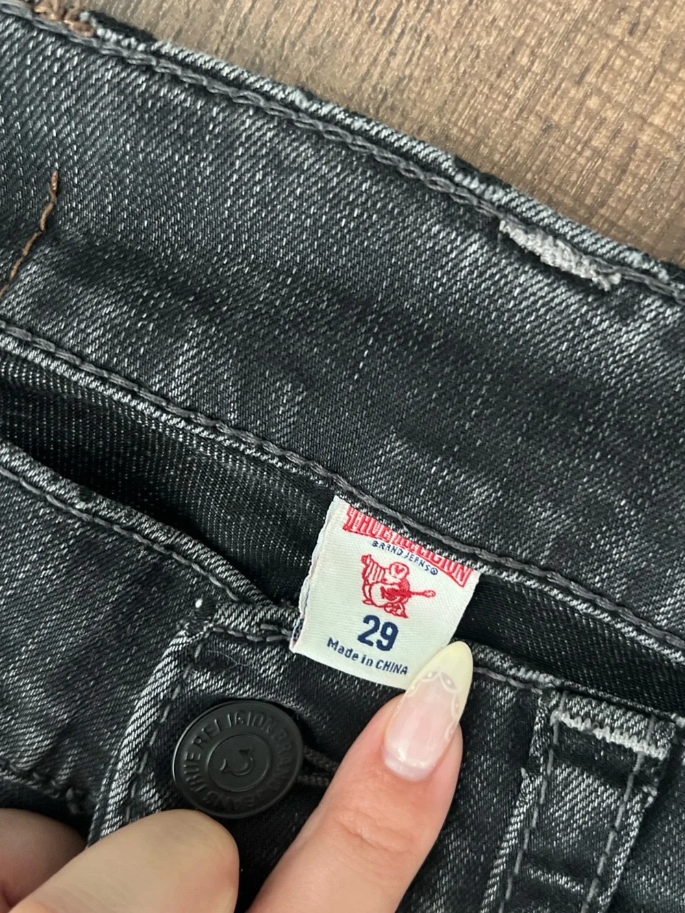True Religion Biker Style Jeans